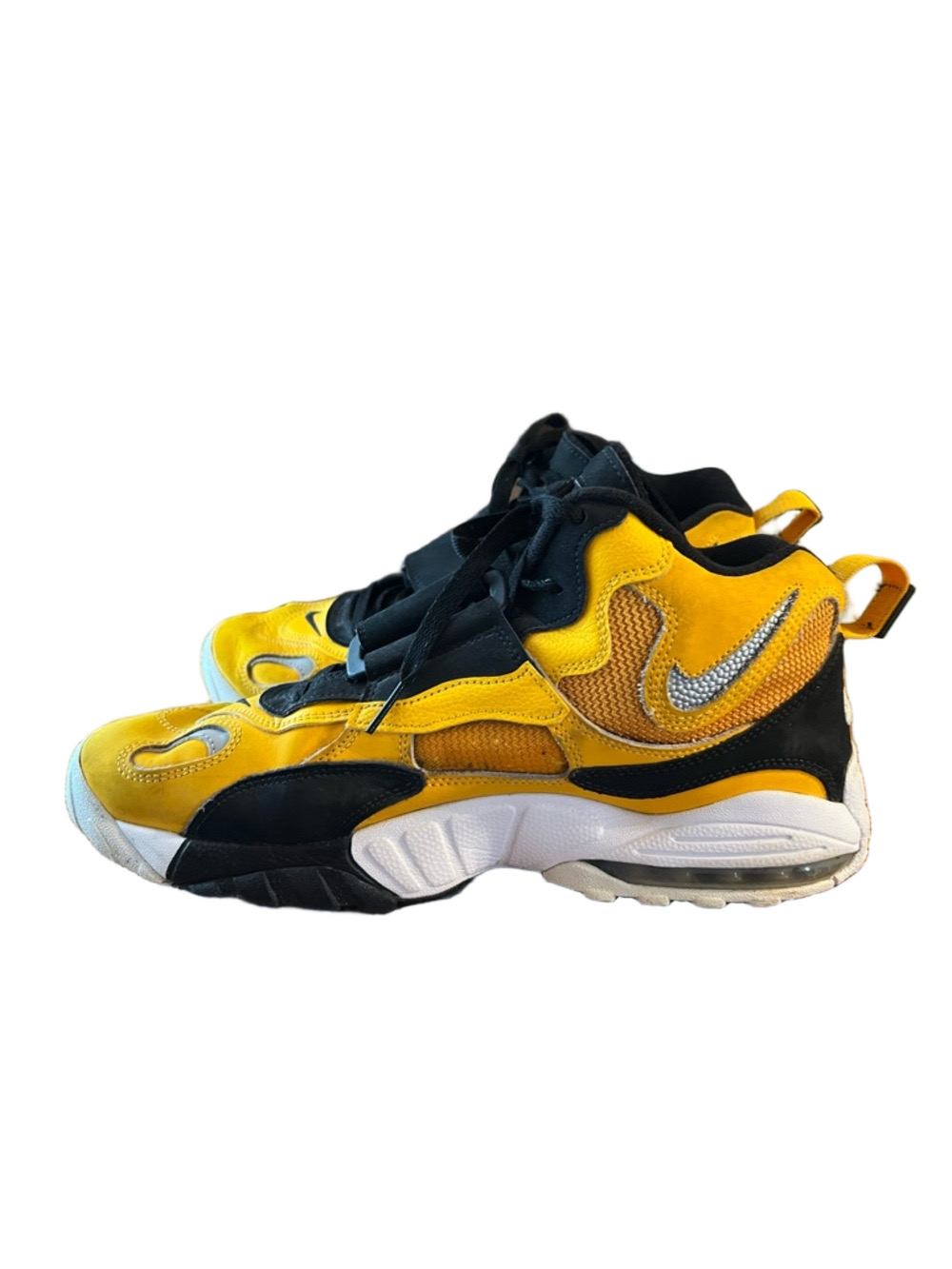 Nike Air Max Speed Turf Steelers University Gold Black Men's Size 12